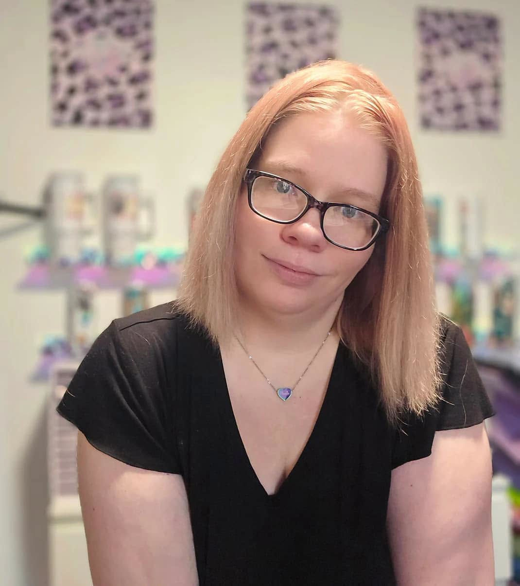 Marie Harvey, founder of Marie Gems and Marie Glow Studio